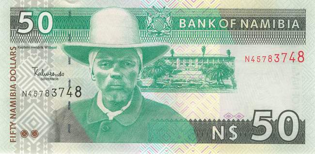 Namibia p8b 50 Dollar